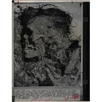 1963 Press Photo Mummified Body Man Wyoming Cave - RRX69945