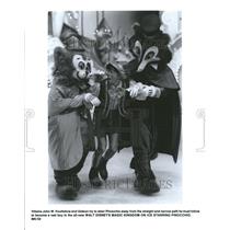 1988 Press Photo Jerry Krause Bob Pulford Pinocchio - RRV61683