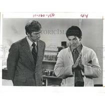 Press Photo Gary Collins & Michael Baselon in episode of "The Sixth Sense"