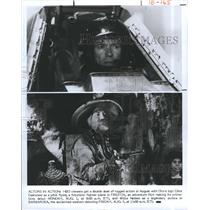 1983 Press Photo Clint Eastwood In "Firefox;" Willie Nelson In "Barbarosa"