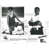 1994 Press Photo Jeremy Jackson and Gregory Alan-Williams in "Baywatch"