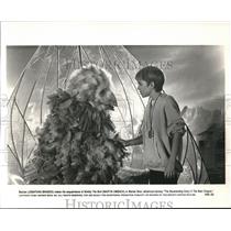 1991 Press Photo Jonathan Brandis & Martin Umbach Star In The Neverending Story