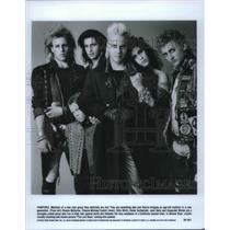 1987 Press Photo Vampires Brooke McCarter, Chance Micheal Corbitt, Billy Wirth,