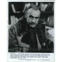 1979 Press Photo Sean Connery Scottish Actor Meteor Suspense Drama Movie Film