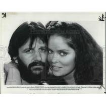 1981 Press Photo Barbara Bach and Ringo Starr in Caveman movie film