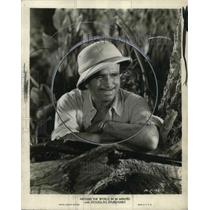 1932 Press Photo Douglas Fairbanks stars in Around the World in 80 Minutes