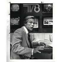 1986 Press Photo Dick Goddard is an American television meteorologist