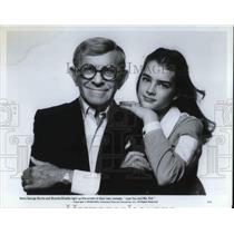 1979 Press Photo George Burns and Brooke Shields in Just you and Me Kid