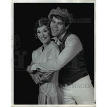 1973 Press Photo Dottie Shleifer and Richard Hurst in "The Boy Friend"