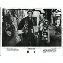 1994 Press Photo Jim Carrey and Dan Marino in Ace Ventura