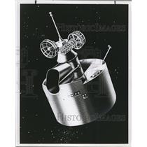 1978 Press Photo Meteorological satellites shown in an artist conception