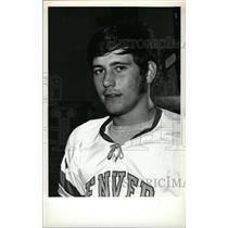 1973 Press Photo Jim Peluso Denver University Hockey - RRW73853