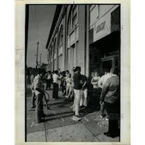 1982 Press Photo Employment Insurance Office Illinois - RRW24607