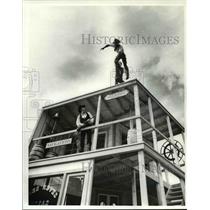 1984 Press Photo Stunt Persons - cvb21986