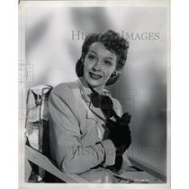 1947 Press Photo Signe Hasso American artitst Hollywood - RRW11941
