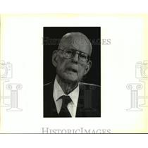 1993 Press Photo Dr. W. Edwards Deming at Fairmont's Imperial Ballroom