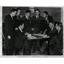 1940 Press Photo Mayfair Hall Communistic Convention - RRW89675