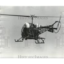 1977 Press Photo Sheriff Department's Helicopter, Jefferson County, Alabama