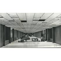 1972 Press Photo Loading ramp hallway at Birmingham Municipal airport