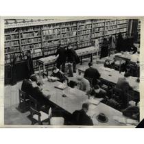 1932 Press Photo St. Genevieve's Library Sorbonne Paris - RRX76339