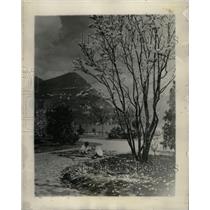 1928 Press Photo Lugano Switzerland Mount Bre - RRX69917