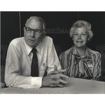 1982 Press Photo Mr. & Mrs. George McMillan, Sr., parents of Alabama Politician