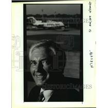 1991 Press Photo Joe Knecht, New Orleans Aviation Board chairman - nob52024