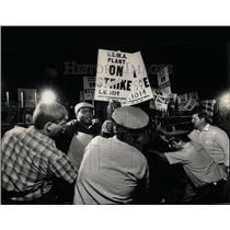 1986 Press Photo United Steelworkers of America Strike - RRW66933