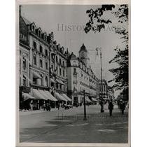 1940 Press Photo Karl Johans Street, Oslo, Norway - RRX70501