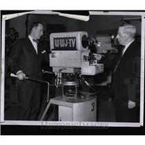 1947 Press Photo Scripps First Television Program