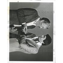 1980 Press Photo Barry Sullivan Dan Tanna Vega$ - RRX90365