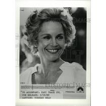 1989 Press Photo Tuesday Weld American Film Actress - RRW97577