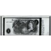 1967 Press Photo British Pound Currency Money - RRW69175