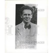 1953 Press Photo Dr. Fritz Albert Lipmann Nobel Prize - RRX88897