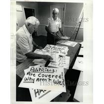 1990 Press Photo Protest National Healthcare - RRW22317