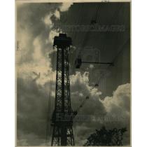 1934 Press Photo Electricity Transmission Tower - RRW23991