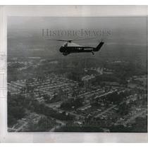 1959 Press Photo Marine Corps copter Washington flies