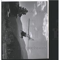 1962 Press Photo Helicopter Checking Fire Lines - RRX93355