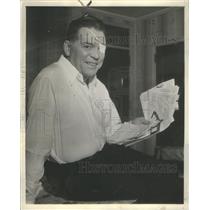 1939 Press Photo Floyd Phillips Gibbons Chicago Tribune War Correspondent