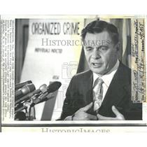 1972 Press Photo Attorney General Henry Petersen