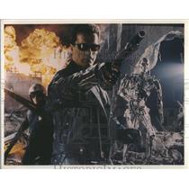 Press Photo International superstar Arnold Schwarzenegger Terminator 2 Orlando
