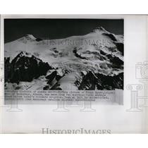 1953 Press Photo Mt. Spurr, Alaska Before Eruption - RRX79265