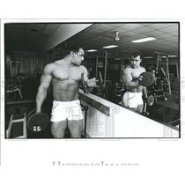 1985 Press Photo "Mr Florida" bodybuilder Kevin McGaunn