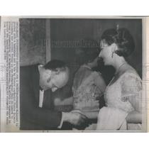 1966 Press Photo Princess Margret At Fishmonger's Hall In London-Balmains Fashns
