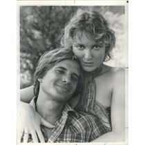 1980 Press Photo Actor Dirk Benedict Tanya Tucker Georgia Peaches TV Pilot