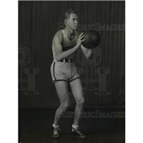 1932 Press Photo Glendon Hodson, Indiana University Basketball Forward