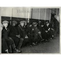 1932 Press Photo Fisher Lodge Unemployment Michigan