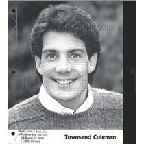 1989 Press Photo Voice Actor Townsend Coleman