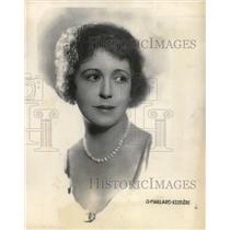 1929 Press Photo NBC Radio actress Florence Malone