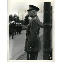 1940 Press Photo Earl of Athlono reviewing Sailors of the Royal Canadian Navy